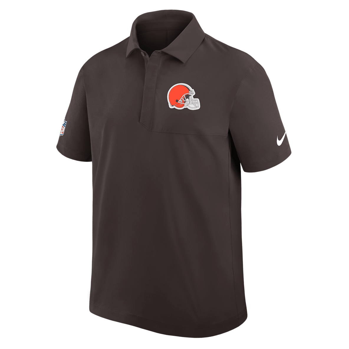 CLUBHAUS New Standard Polo ’25 - Brown Men's Nike Brown Cleveland Browns Sideline Victory Dri-FIT Polo